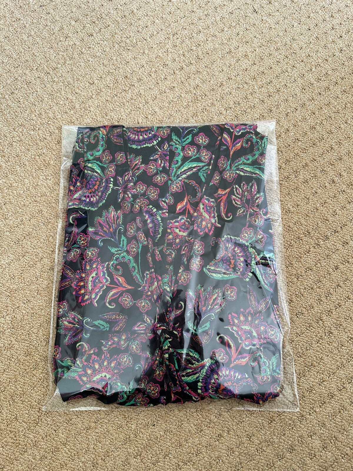East Paisley Print Front Knot Dress Uk 14