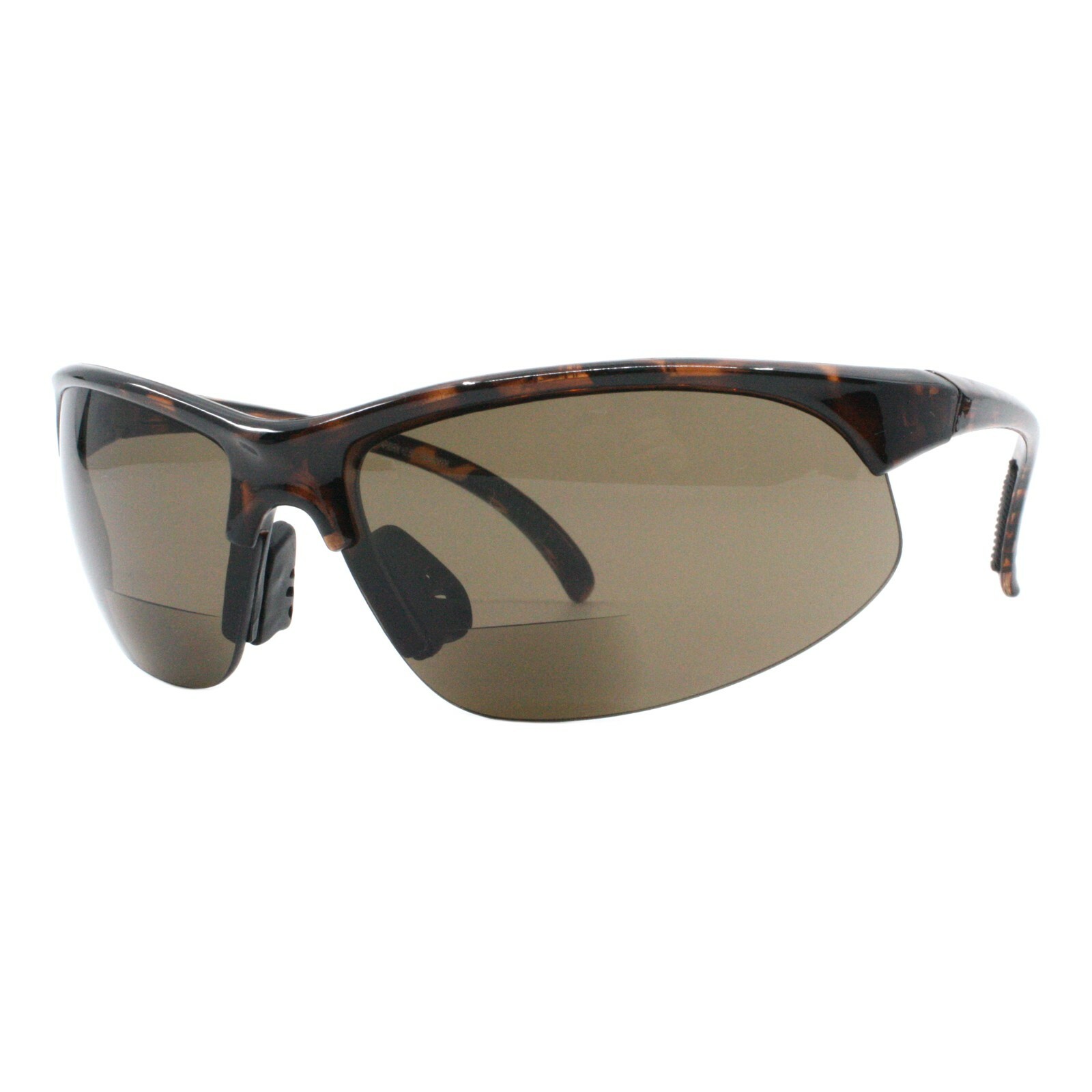 Mens Sunglasses with Bifocal Reading Lens Half Rim Sports Fashion