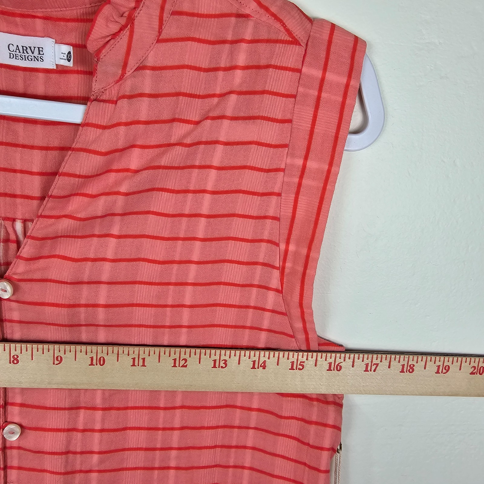 Carve Designs Women’s Top 100% Organic Cotton Size XS