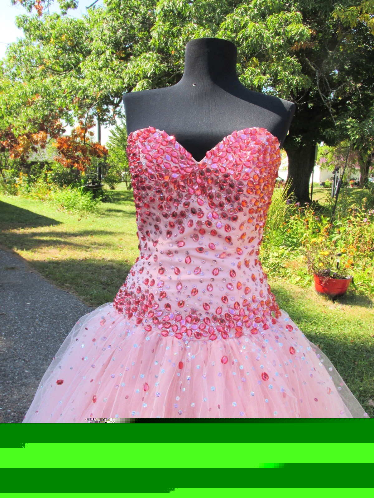 Vtg MORI LEE by Marilyn Gardner Peach Gown Dress Quinceañera Prom SZ 2