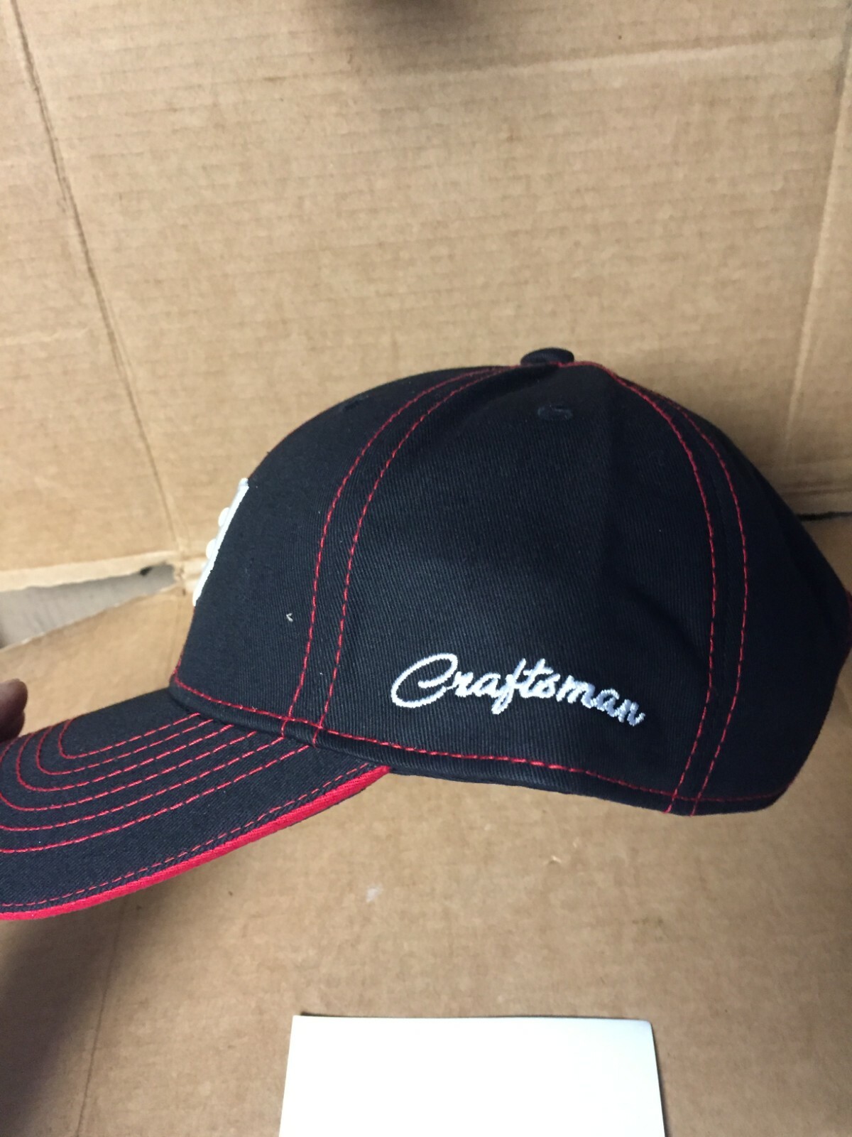 NEW Craftsman Pro Series Mesh Hat Cap Black Professional 90th Trucker Baseball