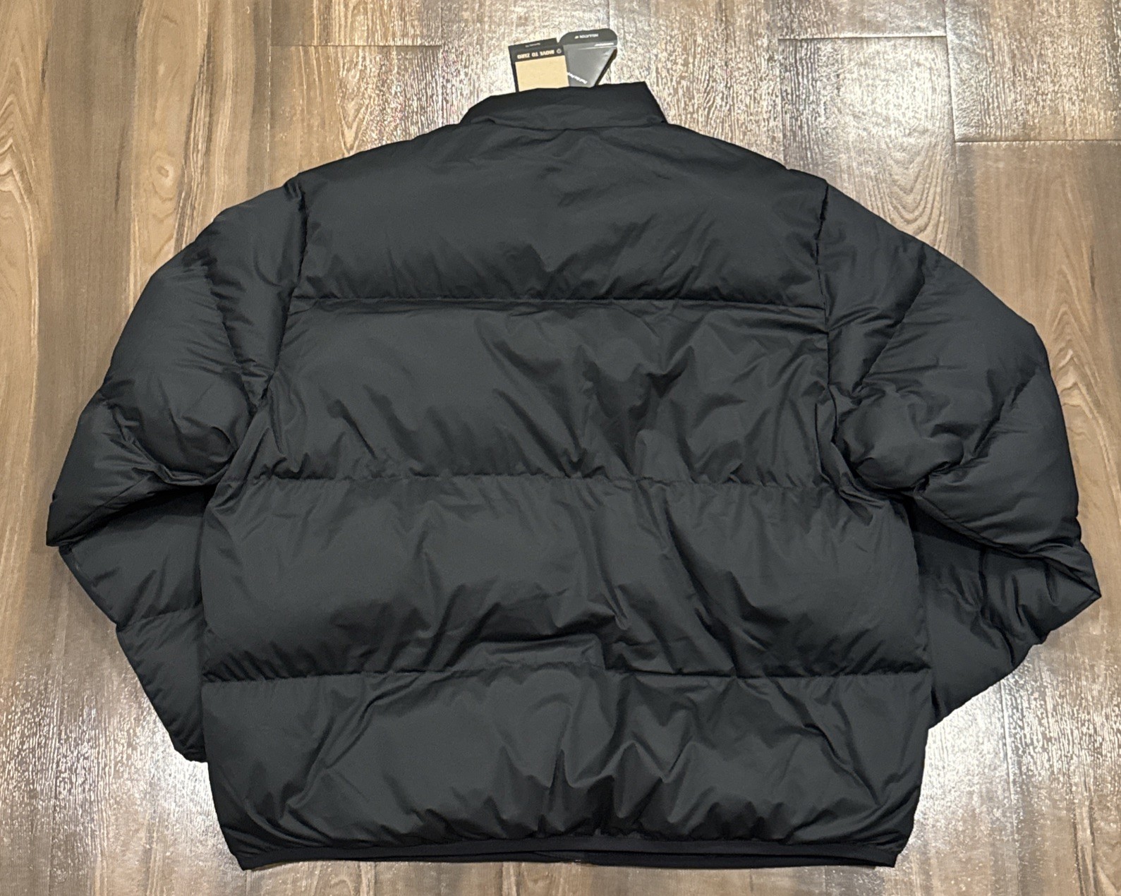 Nike Sportswear Club Puffer Jacket Black White Men’s Size XL FB7368-010 NWT