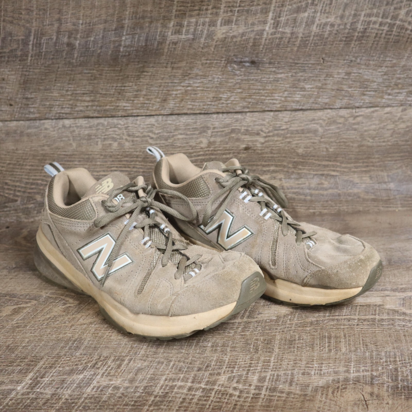New Balance 608 V5 WX608UB5 Brown Suede Running Hiking Trail Shoes Women’s Sz 12
