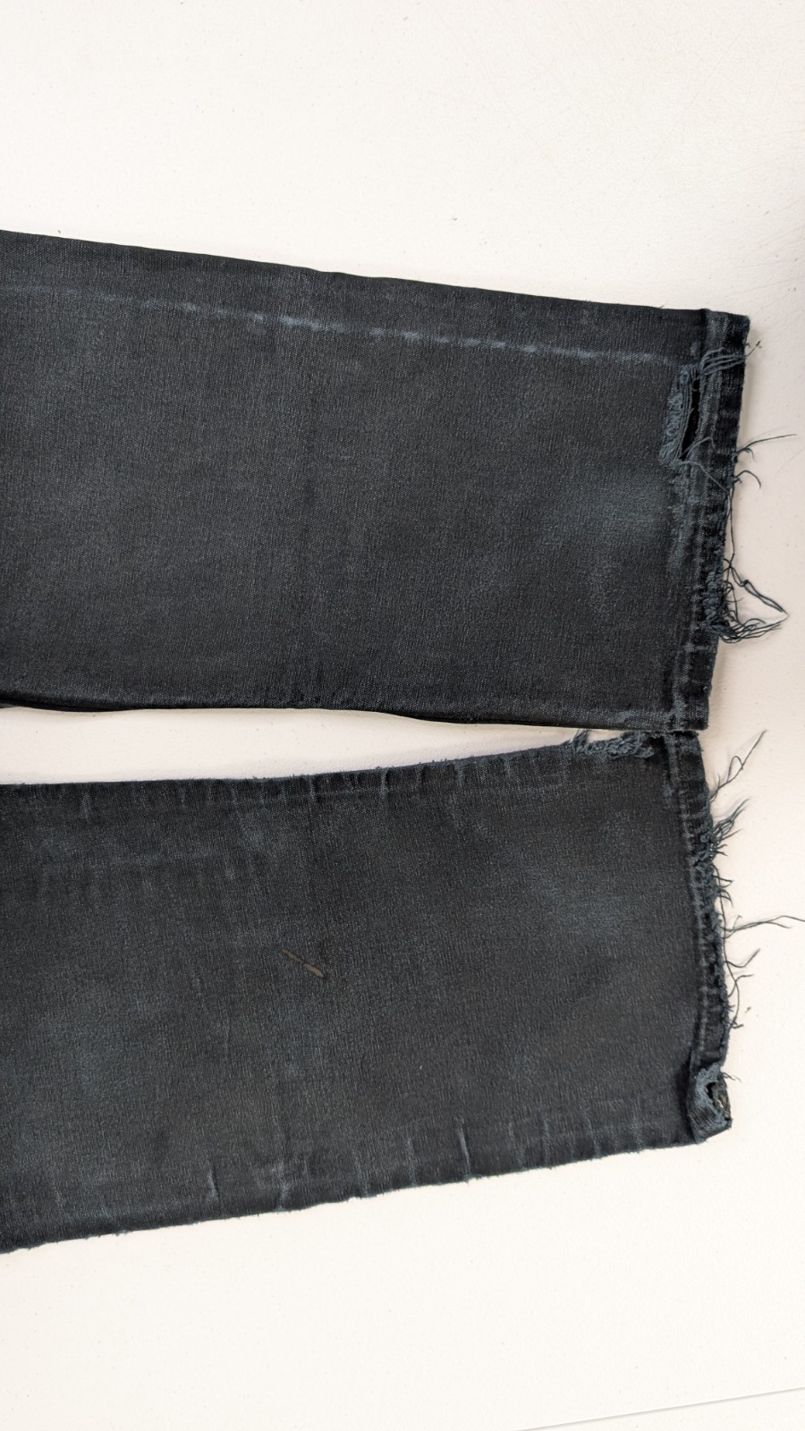 Carhartt Canvas Carpenter Double Knee Work Pants 32 X 30 Distressed B01 BLK
