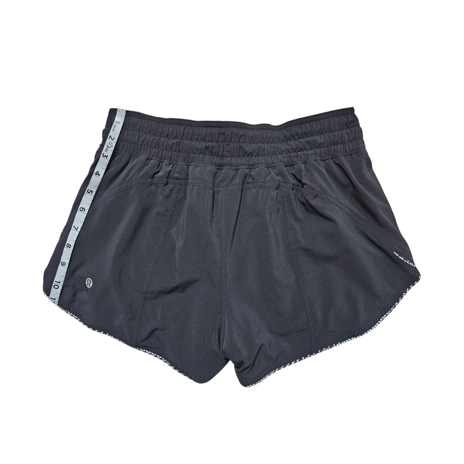 Lululemon womens Choose A Side Short *3″ Black / Monochromic Black shorts size 6