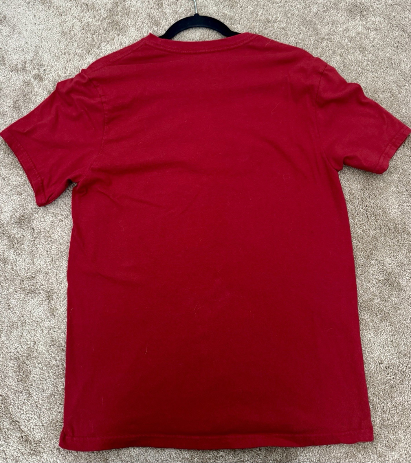 Fox Racing Honda Red Graphic Print Crew Neck Short Sleeve Cotton Knit T-Shirt M