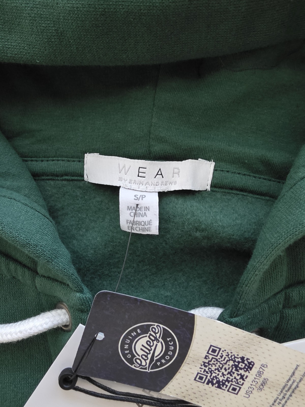 University of Miami Hurricanes Hoodie Size Medium NWT Wear by Erin Andrews