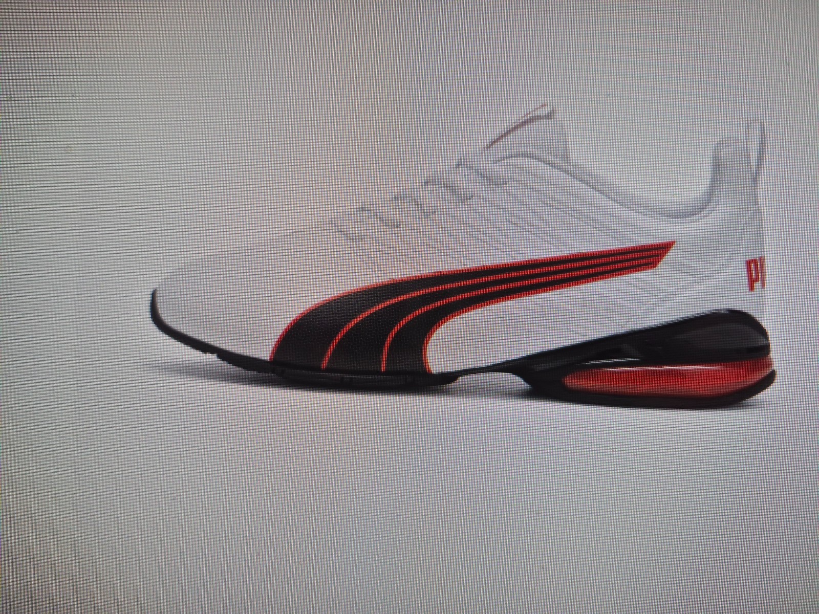 Size 13 Puma – Voltaic Evo white/red & black
