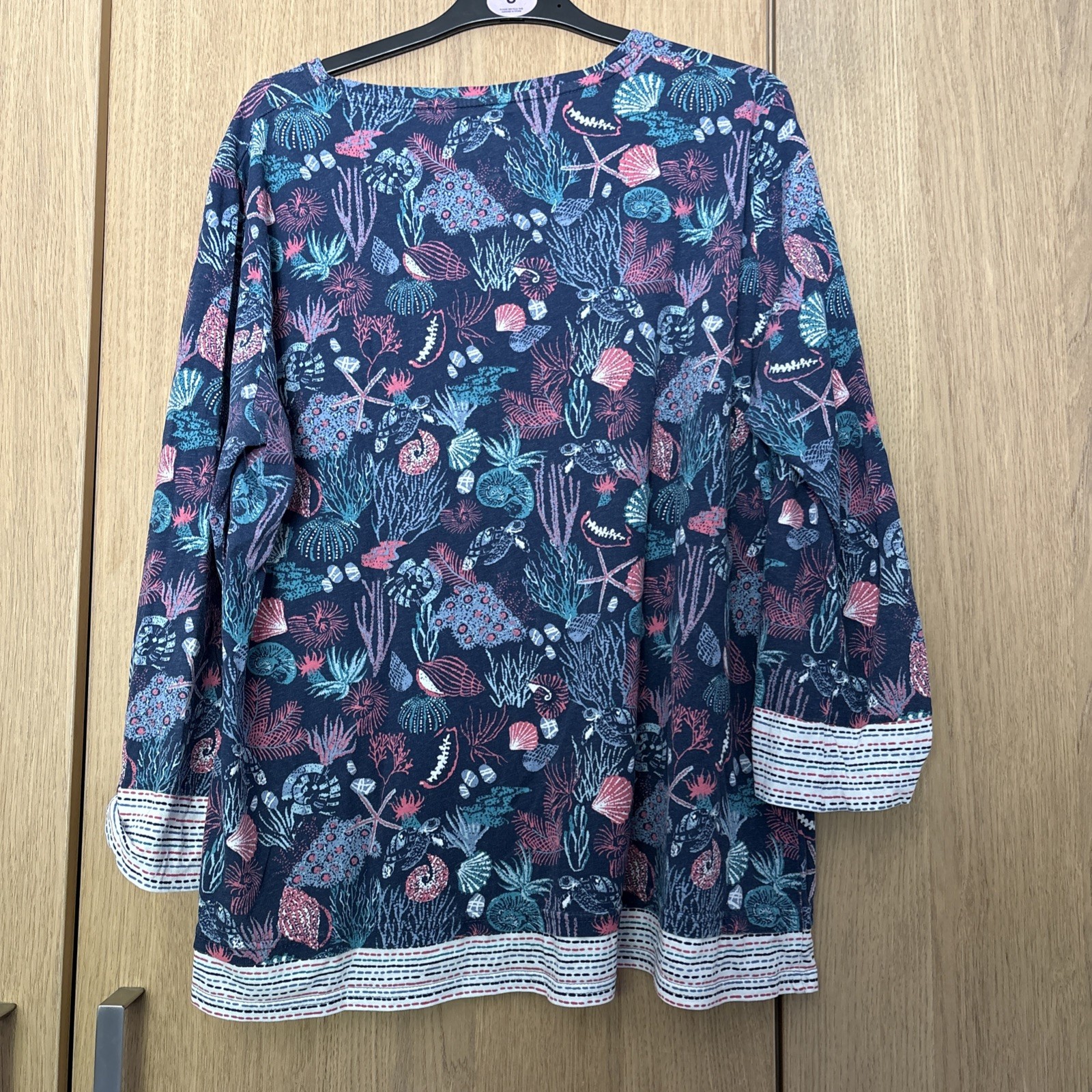 Country Rose Edinburgh Woollen Mill EWM Top/Tunic – Size XL (18-20)- lovely cond