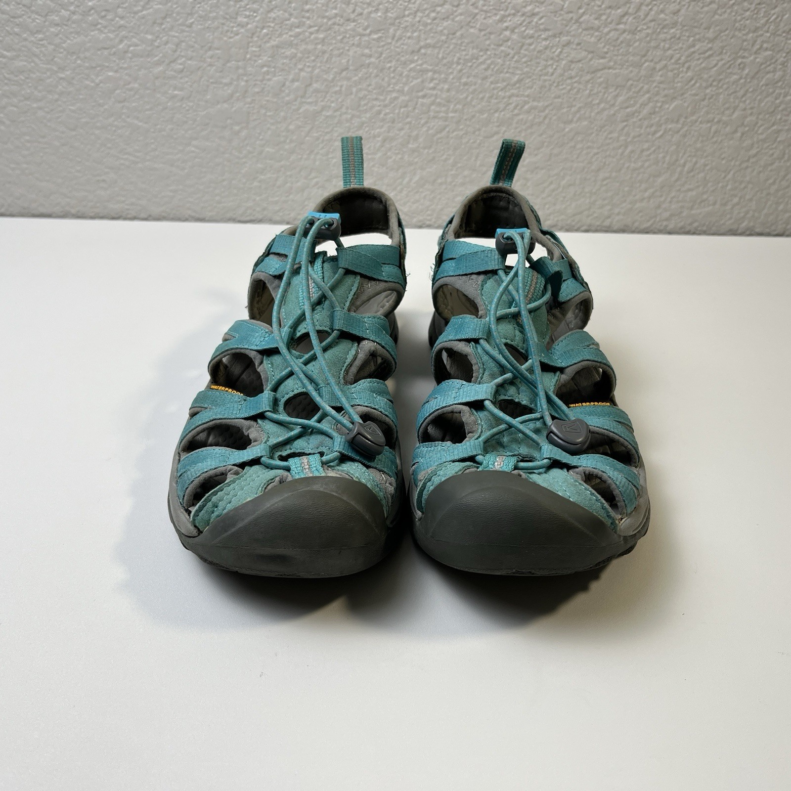 KEEN Whisper Waterproof Sport Sandals Turquoise Blue Women’s Size Unknown Hiking