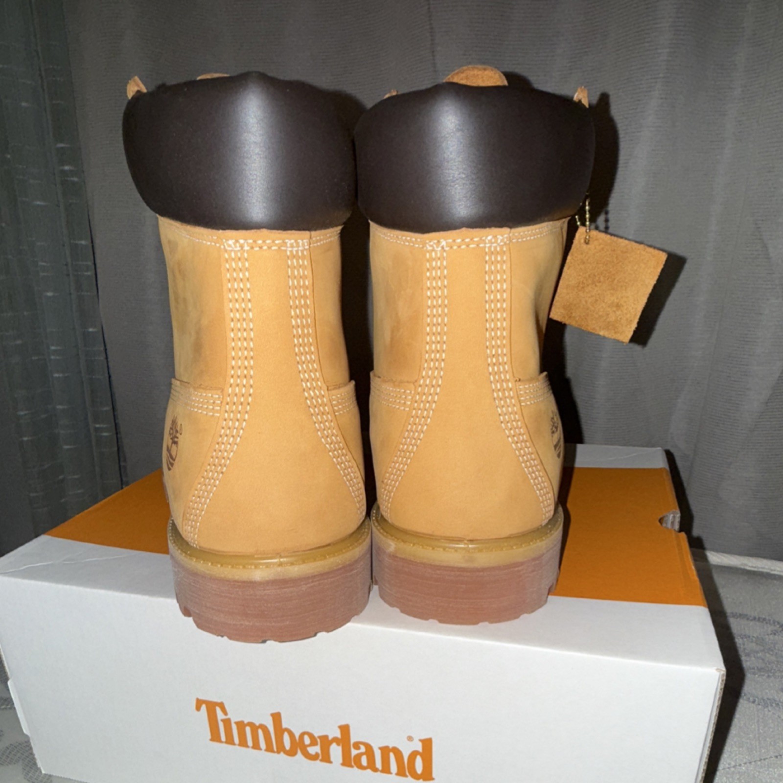 Timberland Waterproof Wheat Nubuck Men’s Combat Boots Size 12 Lace Up