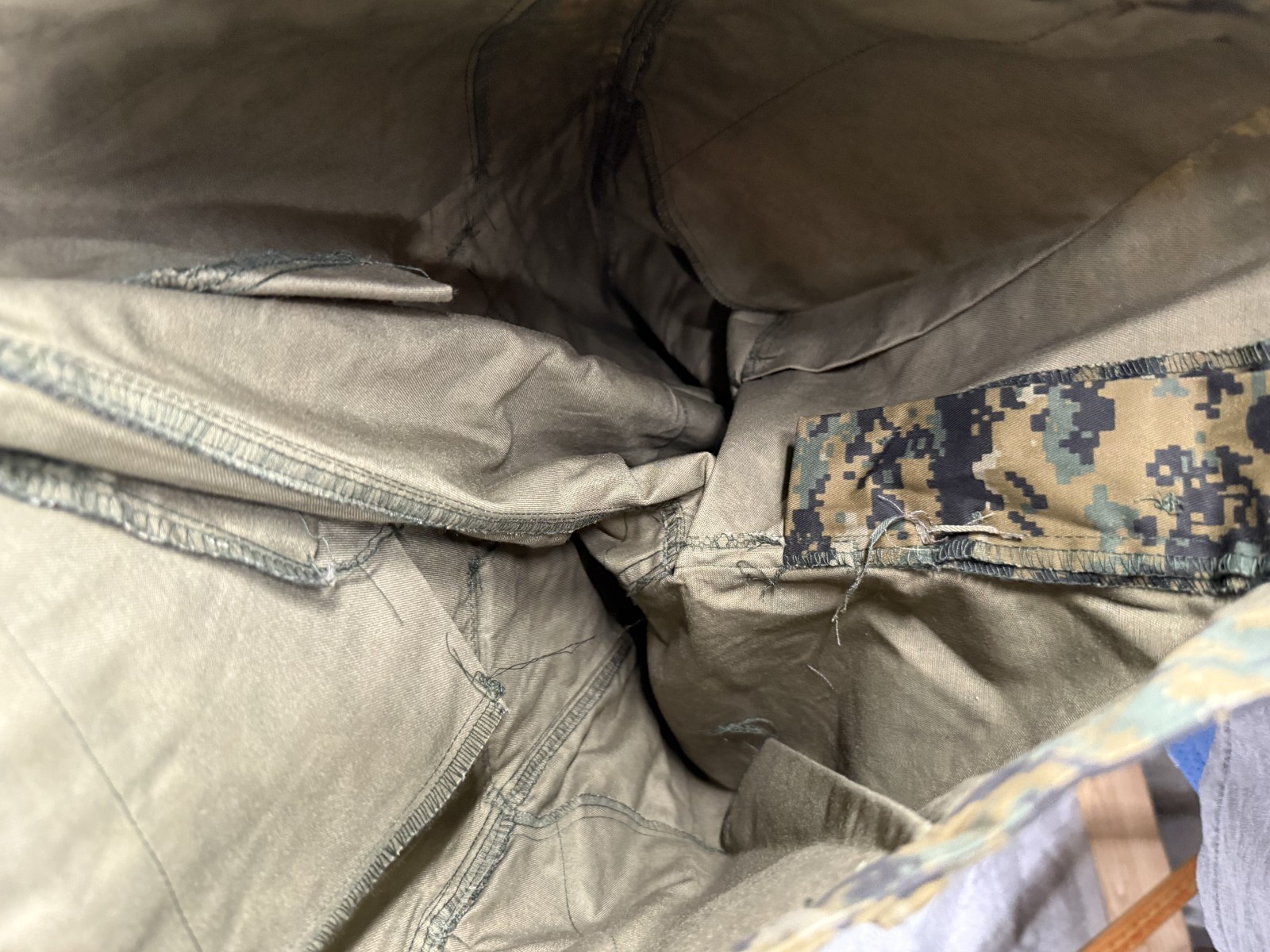 Mil-Tec Cargo Pants Mens XXL Button Fly Digi Camo Military Style Utility