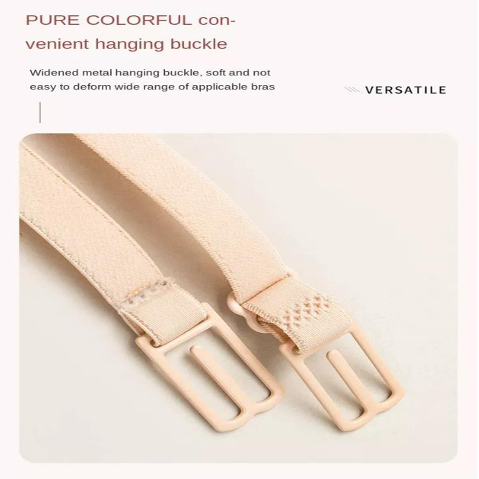 4 PCS Anti Slip Straps Clips Holder Bra Women Non-Slip Adjustable Rope Back US