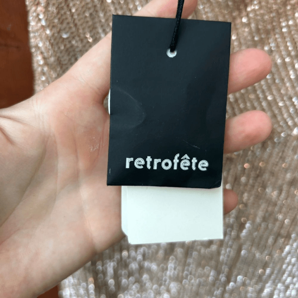 Retrofete KATYA Sequin dress size small NWT