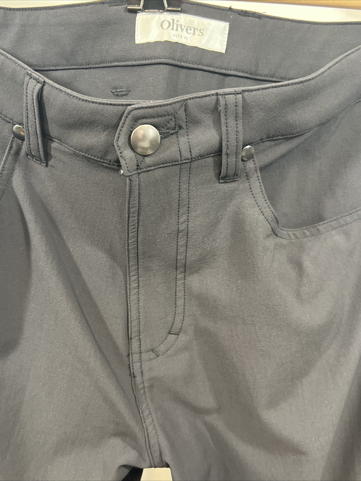 Oliver’s Apparel Men’s Passage Stretch Pant Orig $148 NWOT BLACK Many Sizes