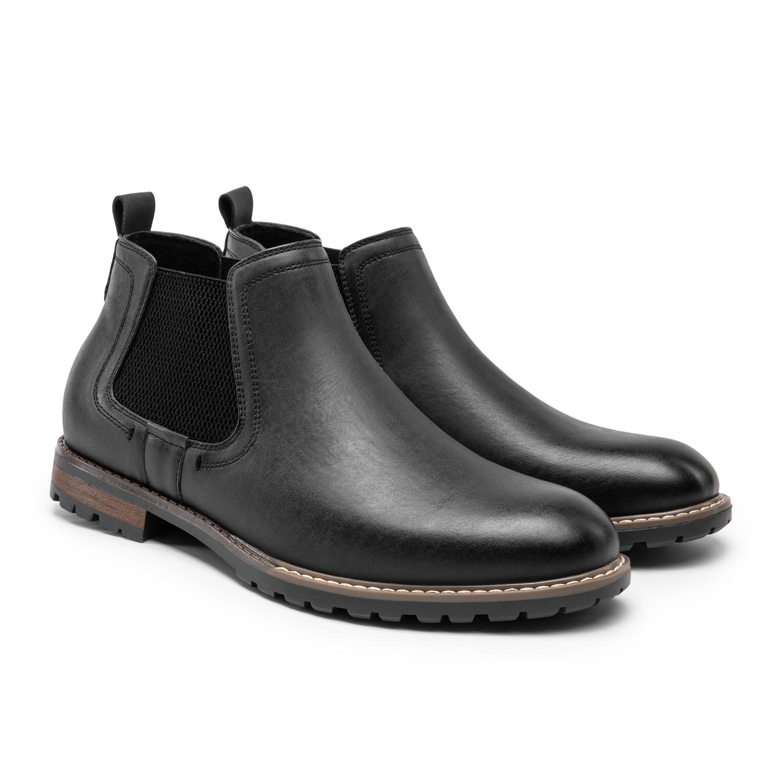 Men��s Chelsea Boots Casual Slip-On Classic Dress Comfortable Ankle Boots