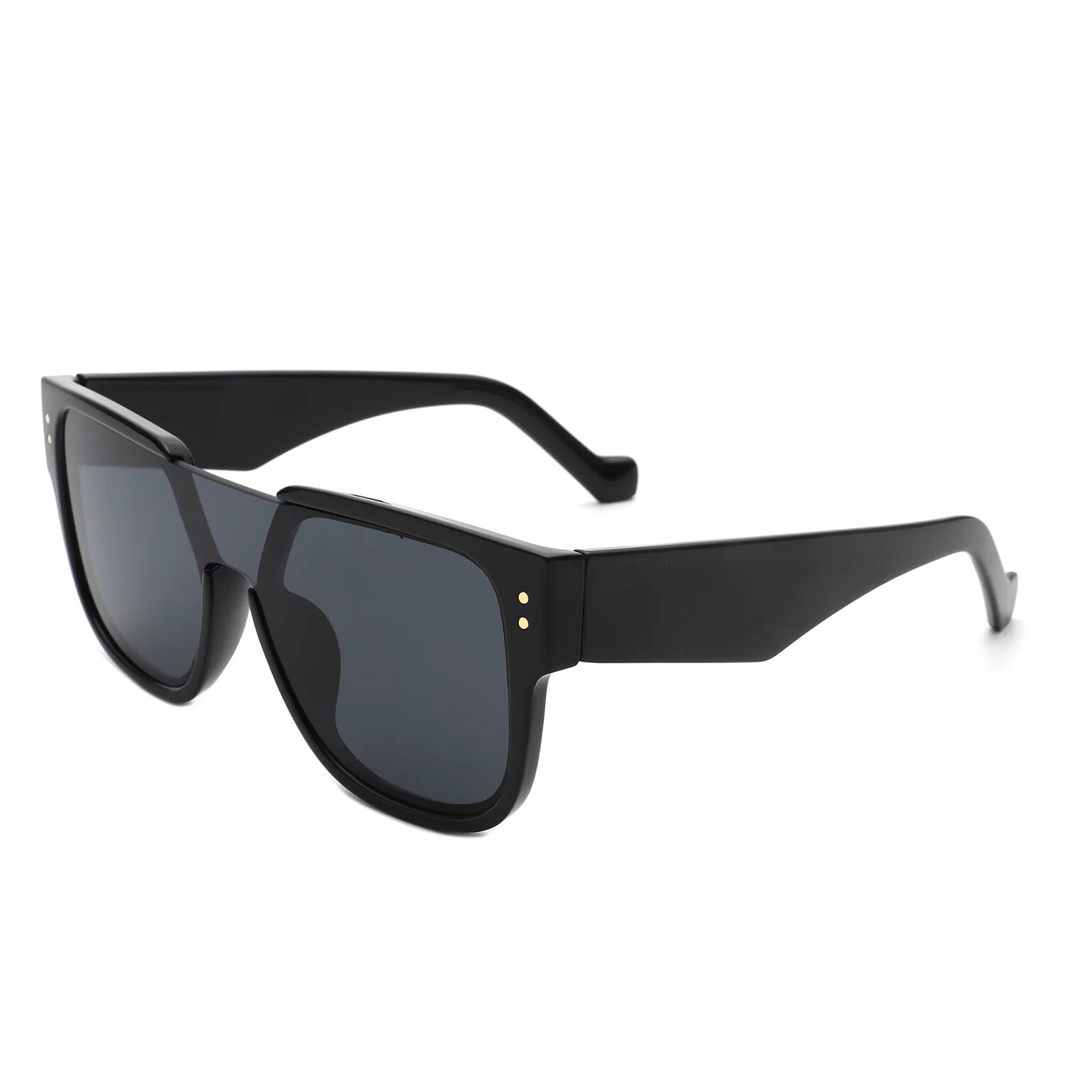 Oversized Brow-Bar Women’s Sunglasses – Chic Square Outdoor Female Shades