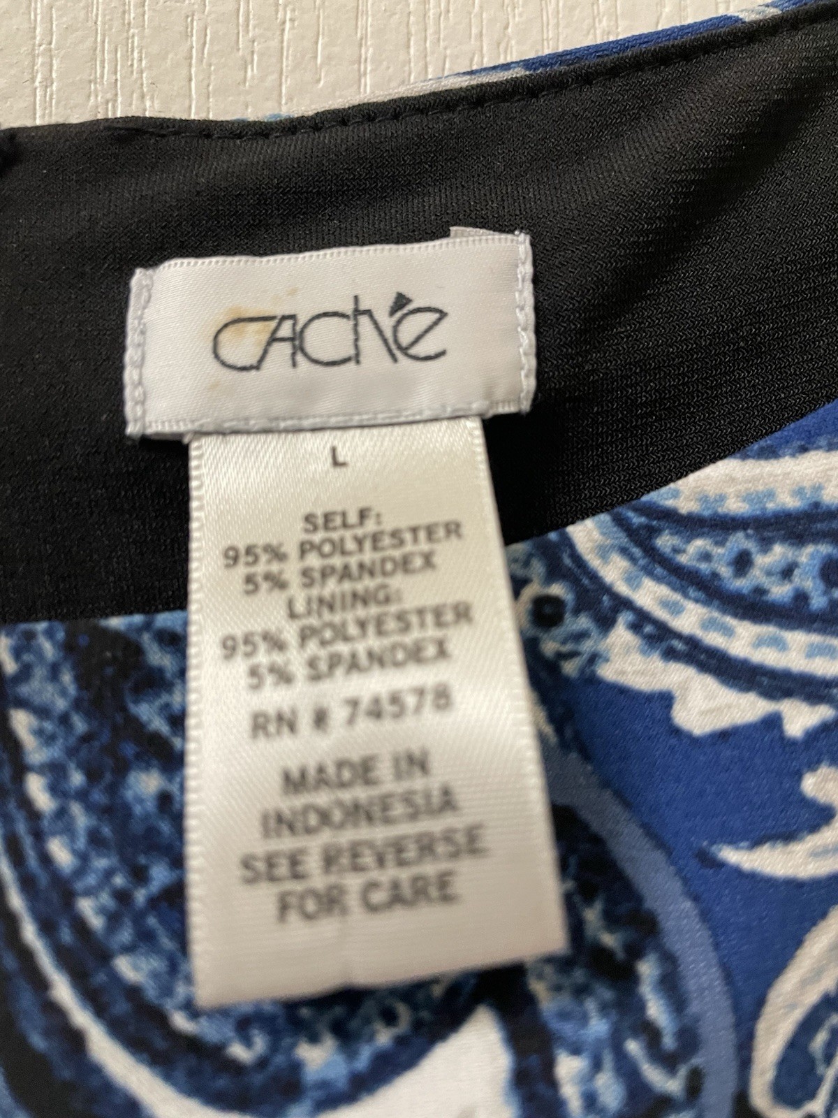Cache Multicolored Dress Size L