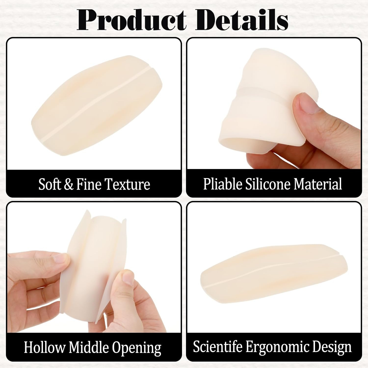 Silicone Bra Strap Cushions – 6 Pairs for Comfort and Slip Prevention