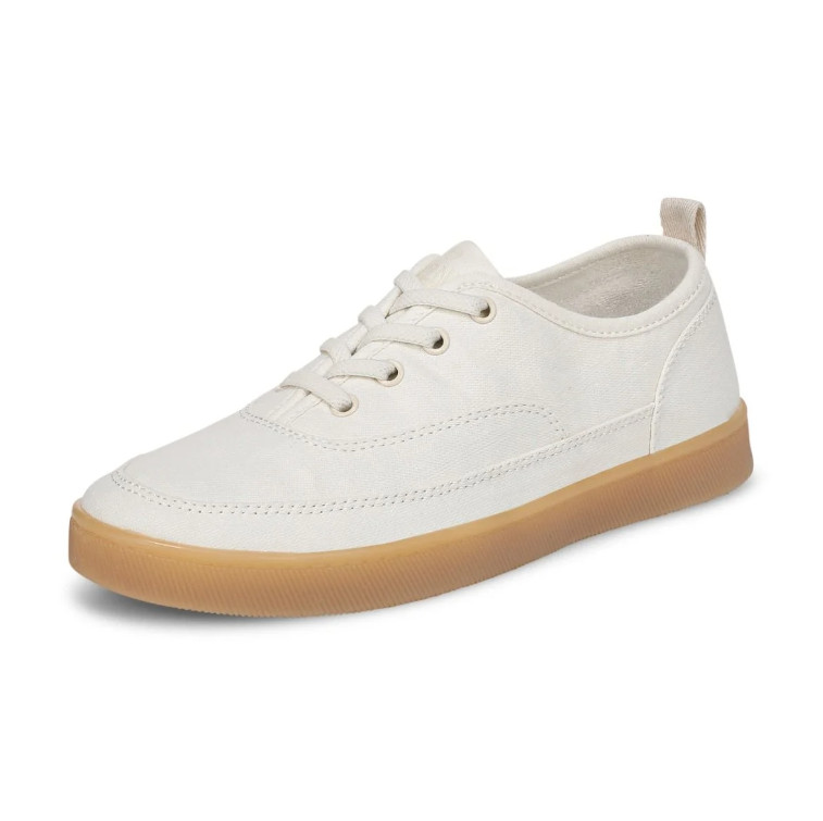 NEW VIONIC Women’s Beach Cyan Slip On Sneaker, Ivory (Medium)- No Import Fees