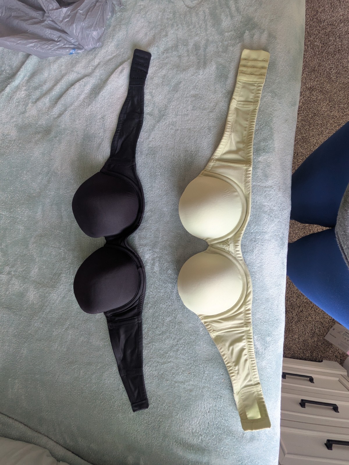 Strapless Underwired Molded Bra Set