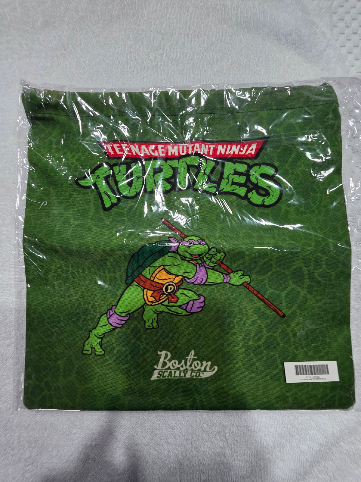 Boston Scally Co. TMNT Teenage Mutant Ninja Turtles ** ALL FOUR DUST BAGS !! **