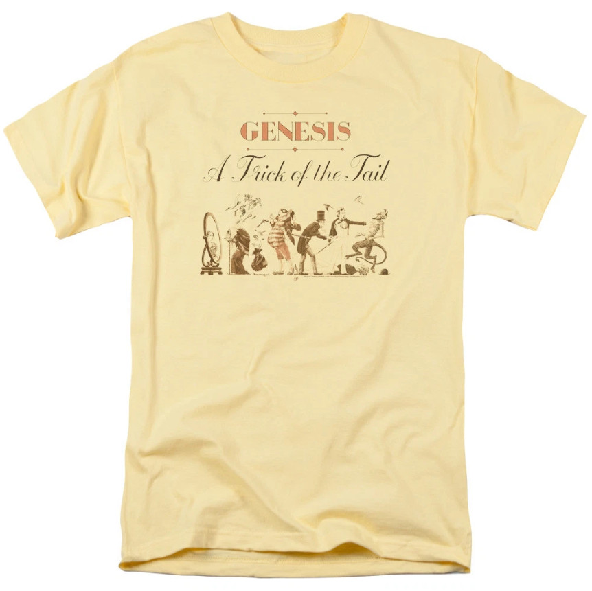 Genesis Trick of the Tail Men’s T-Shirt Album Cover Licensed S-3XL Tee