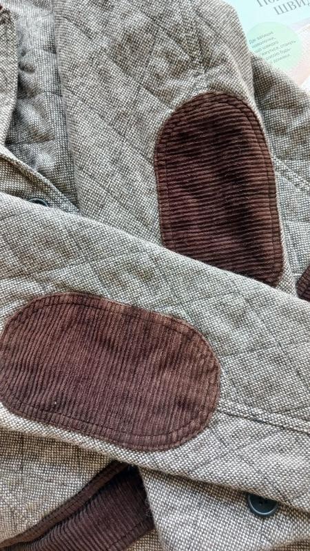 Italian Quilted Jacket Featuring Natural Wool and Refined Suede Accents