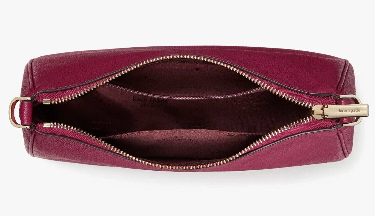 NWT KATE SPADE Rosie Shoulder Crossbody Leather Bag $399 Dark Raspberry