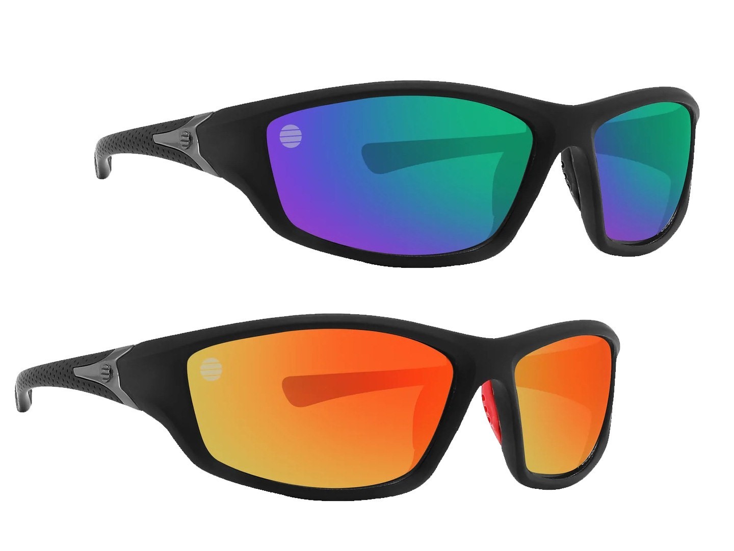 Polarized Lens Sports Sunglasses w/Premium Soft Touch Finish USA Fast Shipping