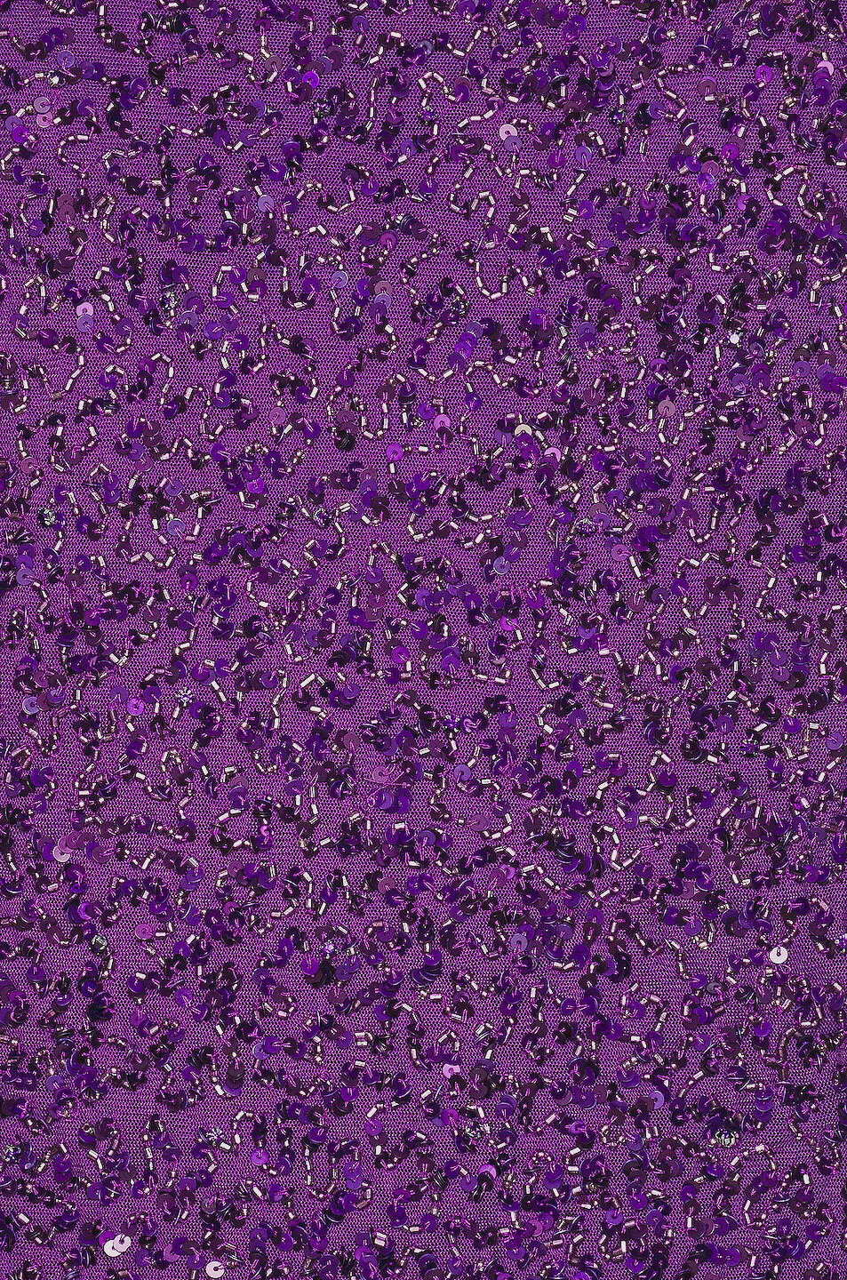 $775 Retrofete Women’s Purple Carnegie Embellished Tulle Mini Dress Size S