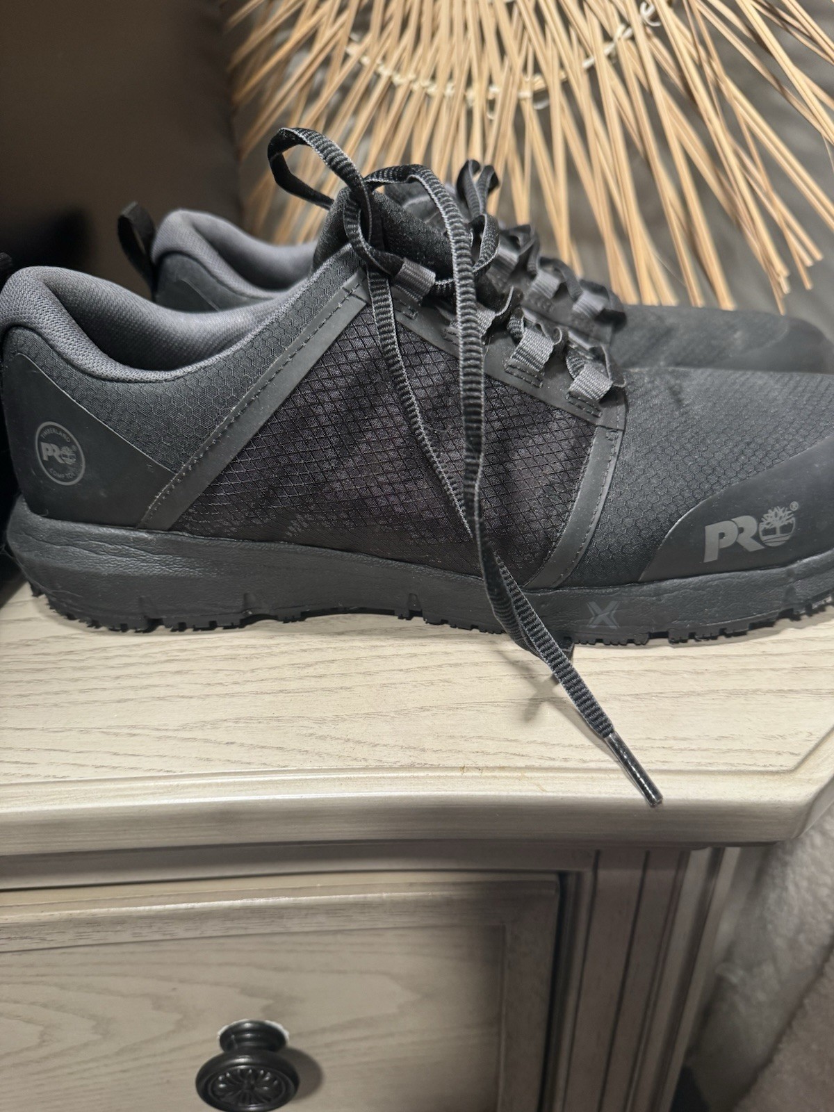 Timberland steel toe shoes for men Size 12