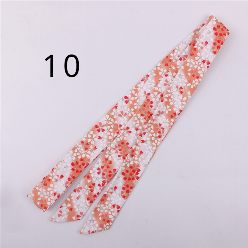 Women Waist Belt Tie Waistband Necktie Scarf Ribbon Floral Vintage Style Ethnic