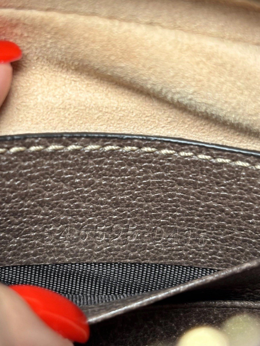 Gucci Ophidia GG Supreme Double Zip Shoulder/Crossbody bag