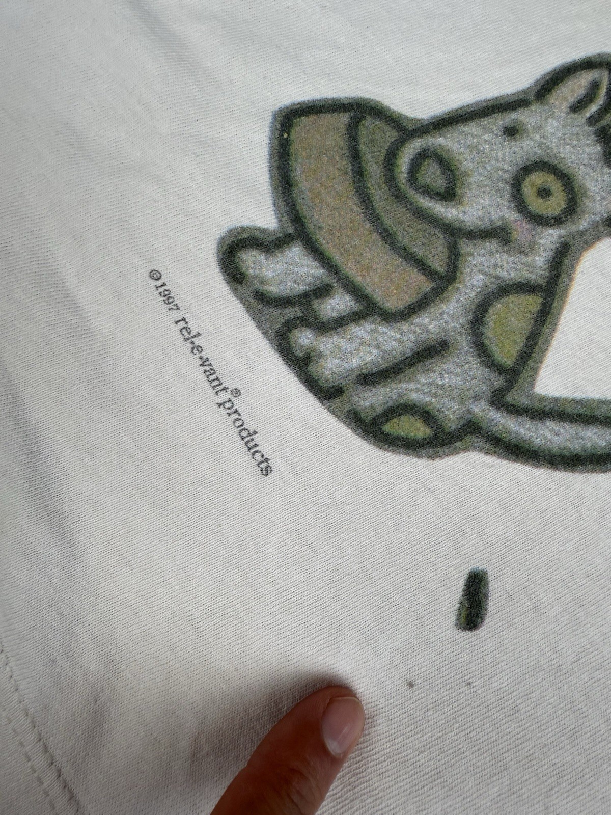Dog T Shirt Vintage 90s Novelty All Over Print