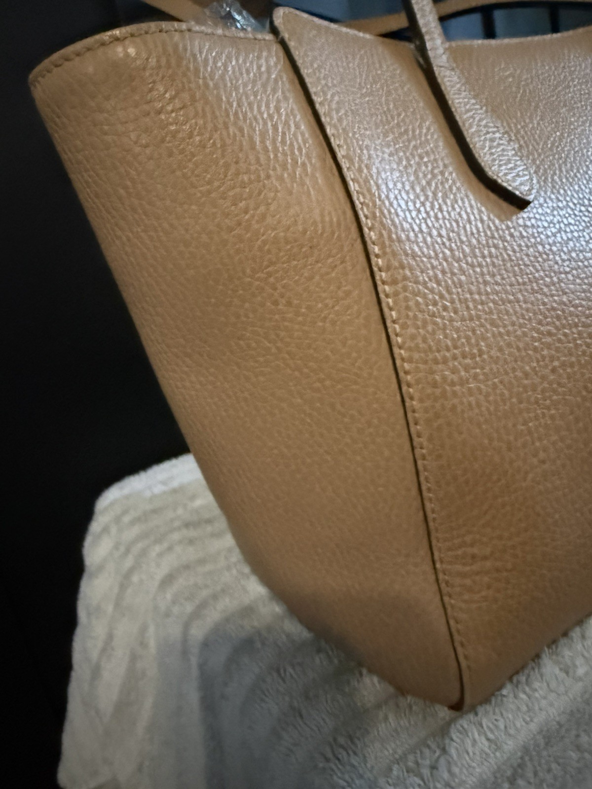 Auth GUCCI Shoulder Hand Tote Bag Leather for Women