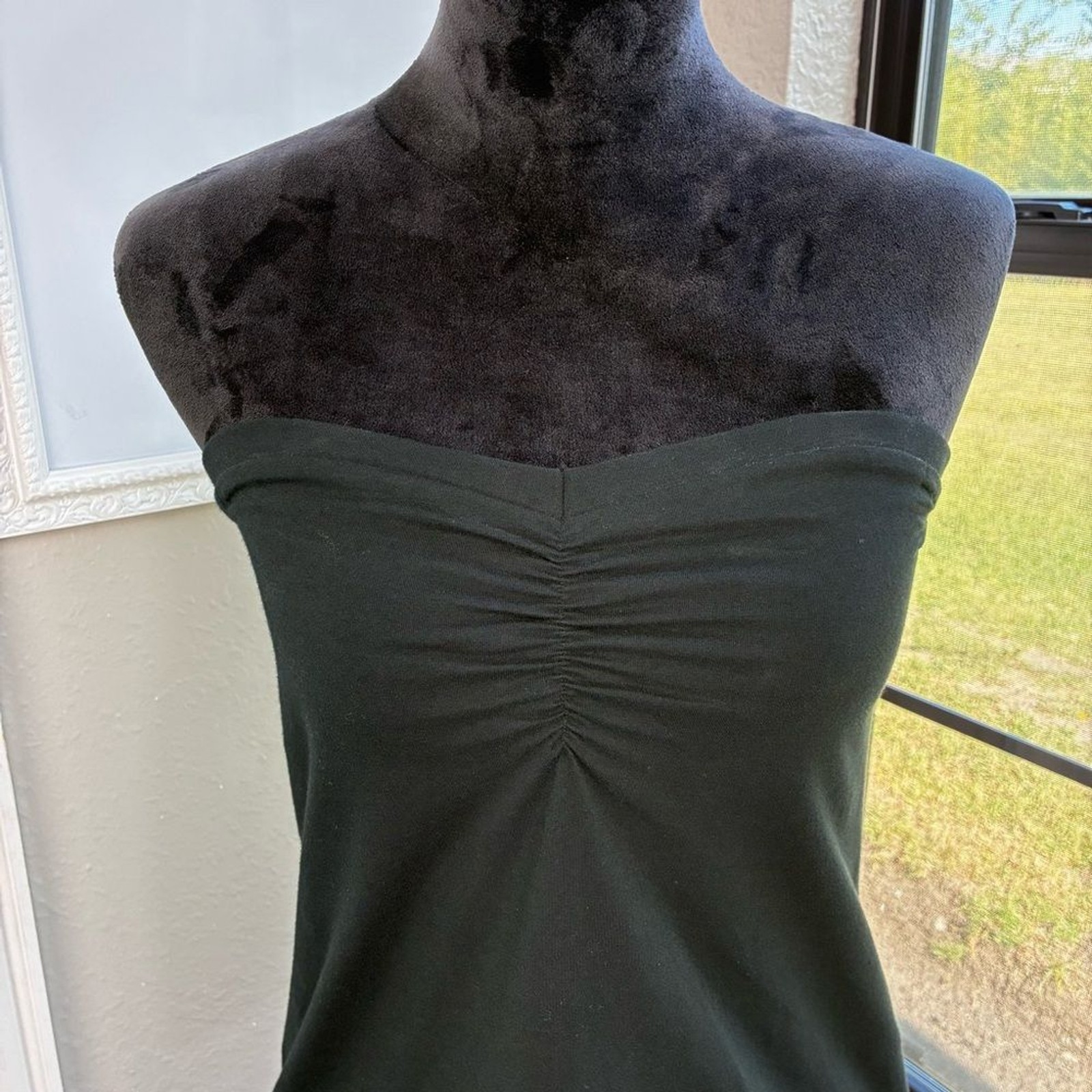 Torrid Black Strapless Top Large