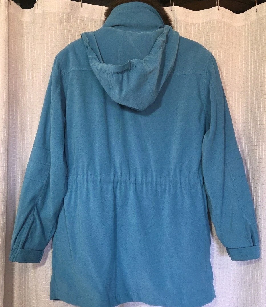 Westbound Coat/ Jacket Winter Hooded Teal Size SmallFull Zip Women