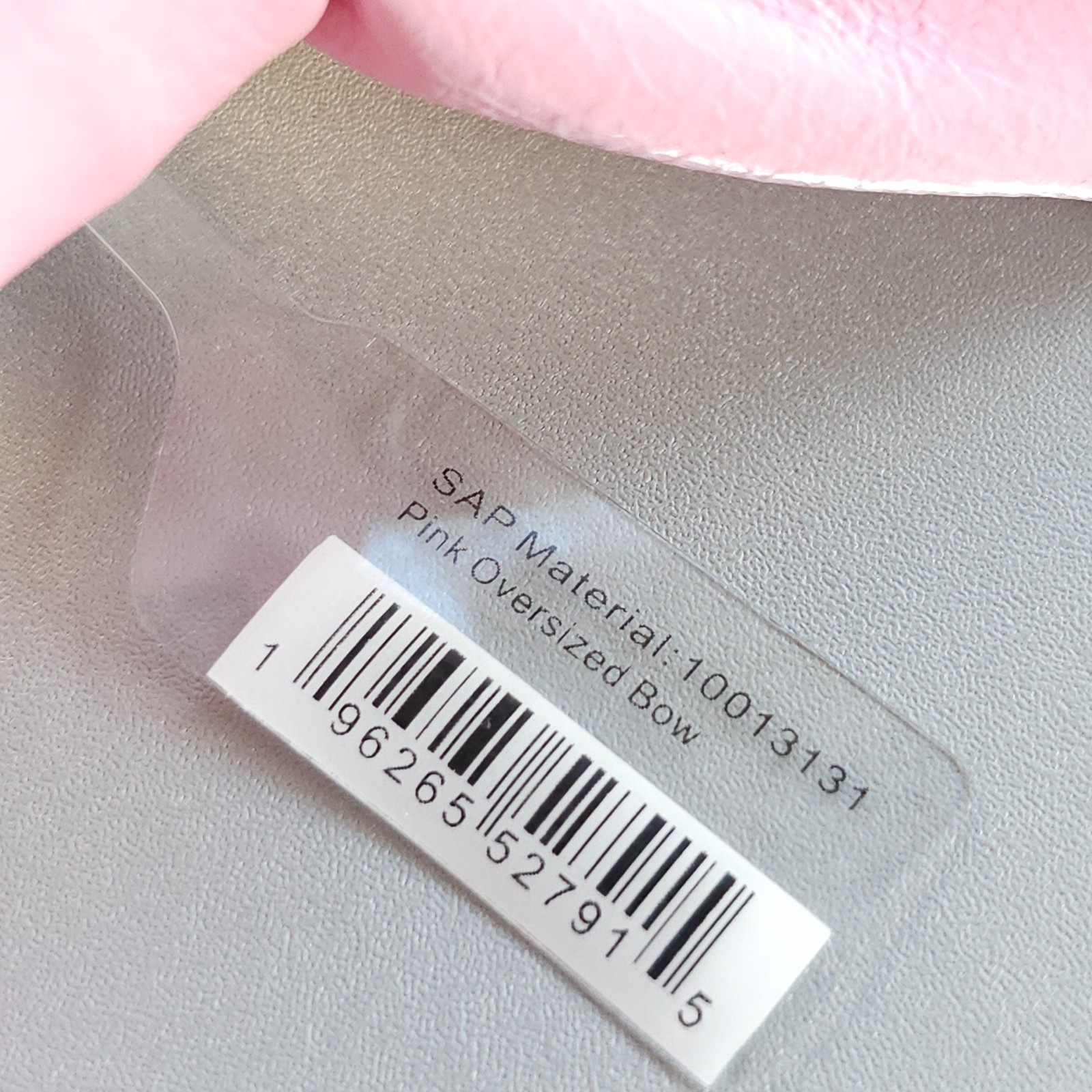 CROCS Pink Oversized Bow Jibbitz Shoe Charm NWT