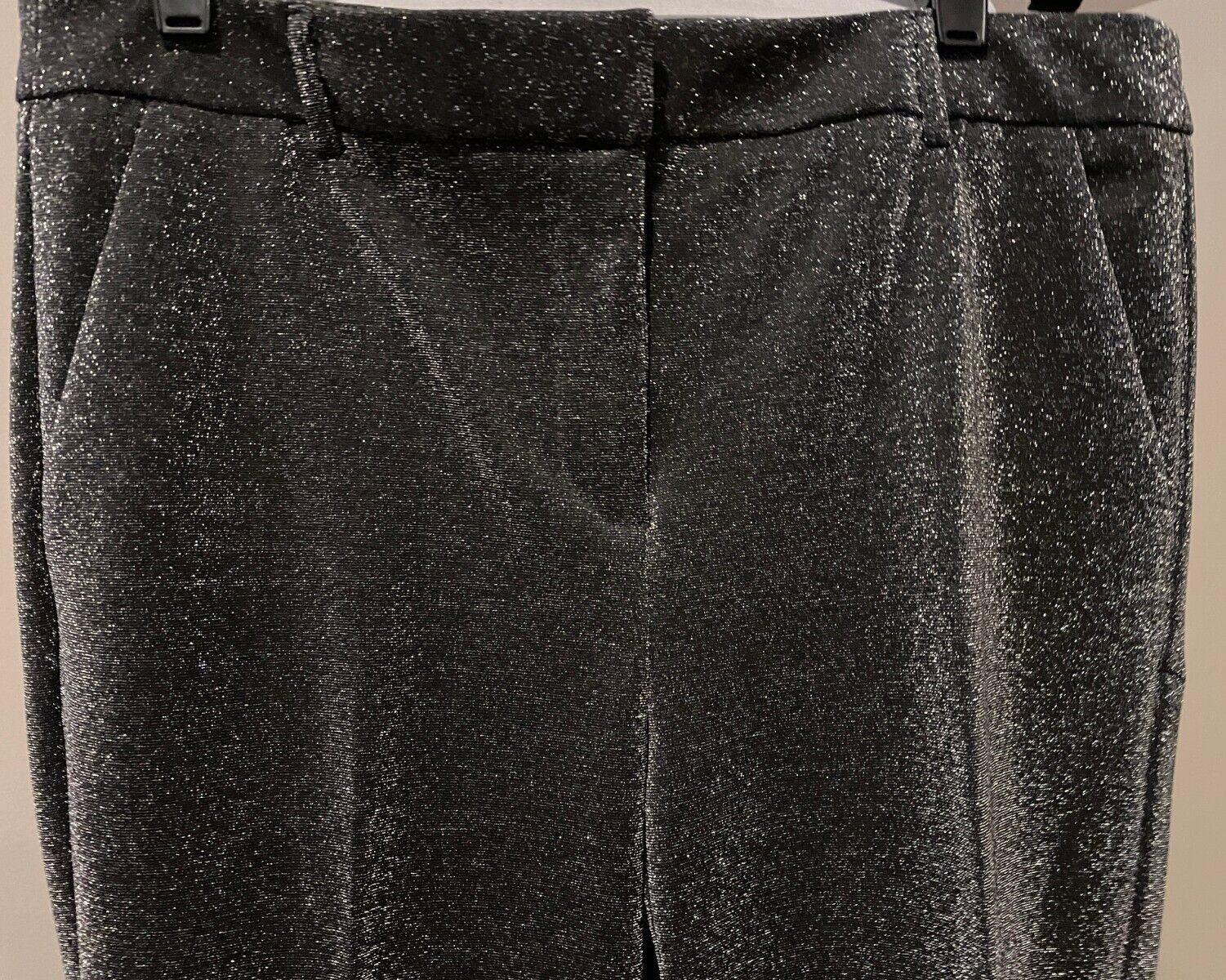 DALIA Womens Black Sparkily Evening Occasion Pants NWT – Sz 10