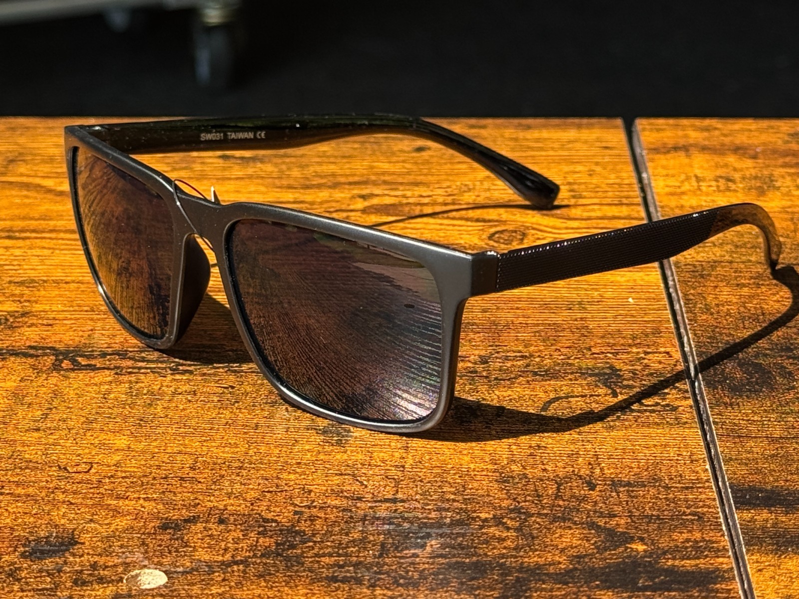 Generic Men’s Sunglasses Black Frame Category 4 Super Dark Sunglasses Shades
