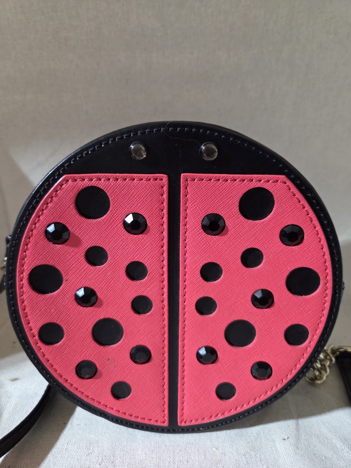 Kate Spade “Turn a New Leaf” Micha Ladybug Crossbody Bag
