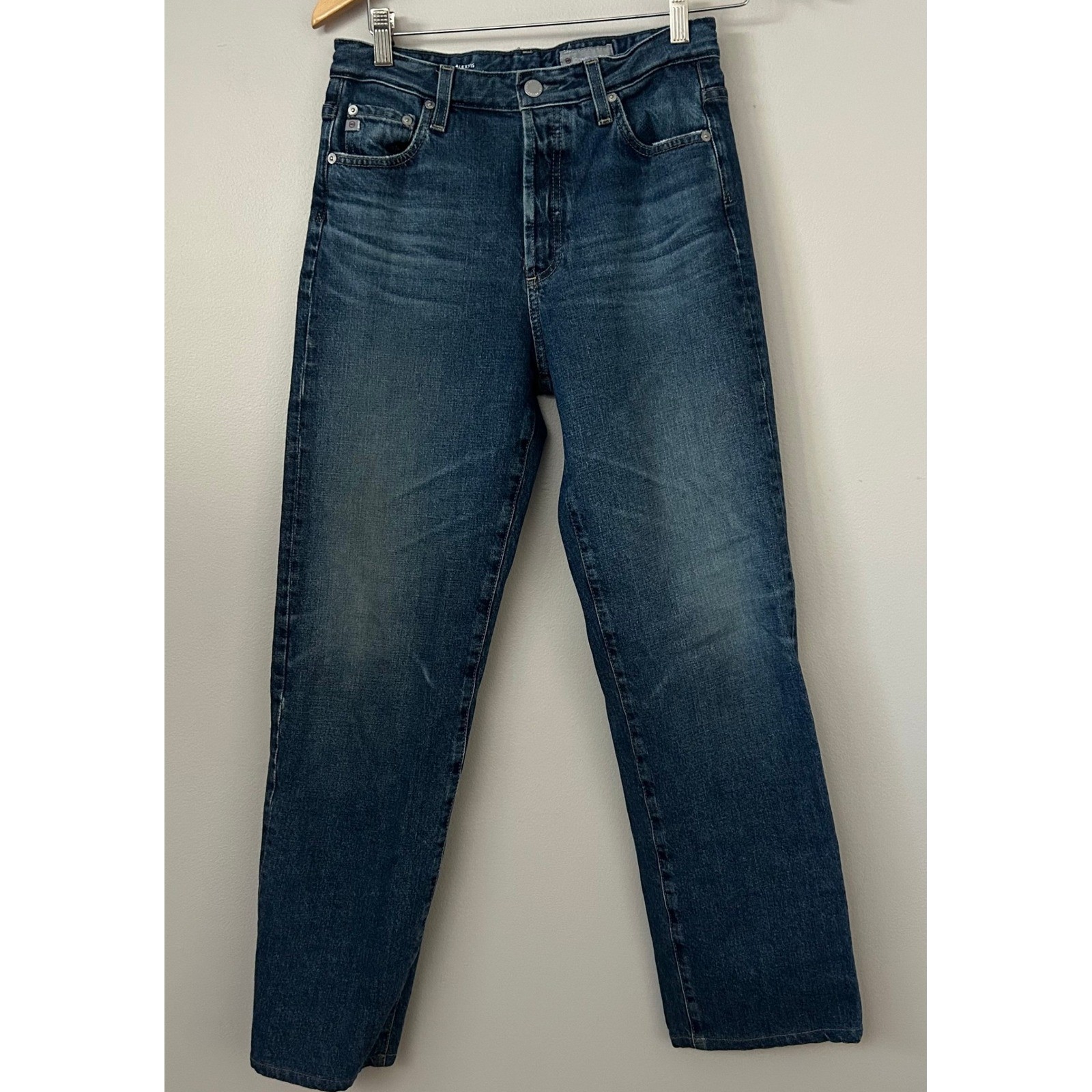 Adriano Goldschmied Jeans Womens 28R Alexxis High Rise Vtg Straight Button Fly