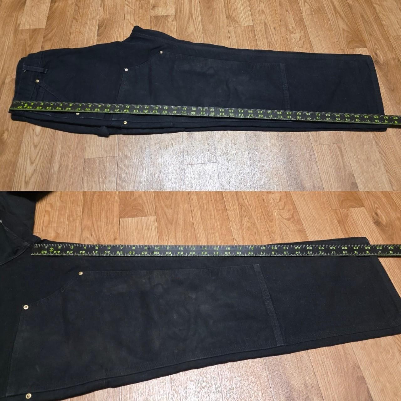 Carhartt Double Knee Carpenter Pants B01 BLK Size 32×30 Made in USA
