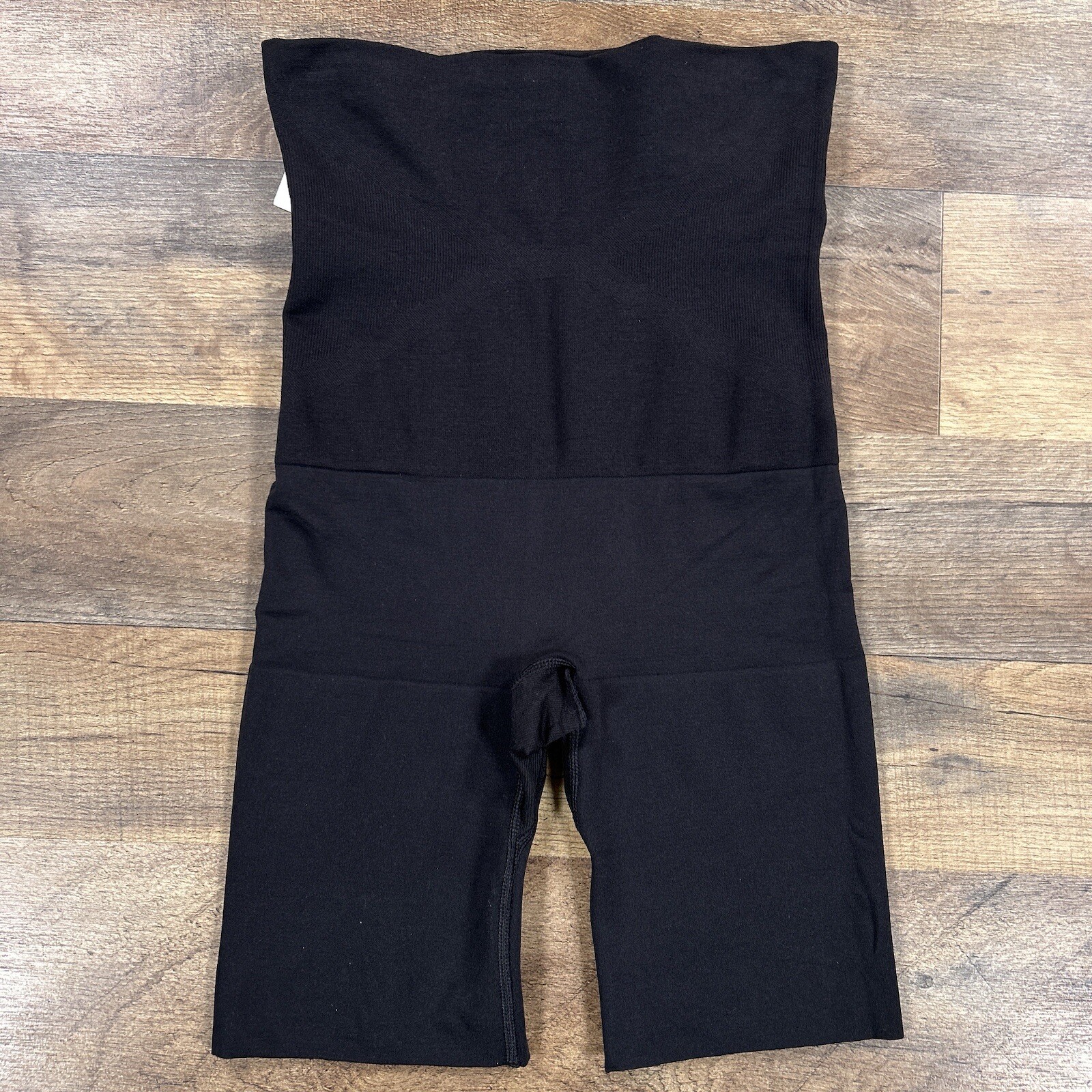 Maidenform Womens Bottoms Small Black Waist Slimmer Thigh Shapewear NEW