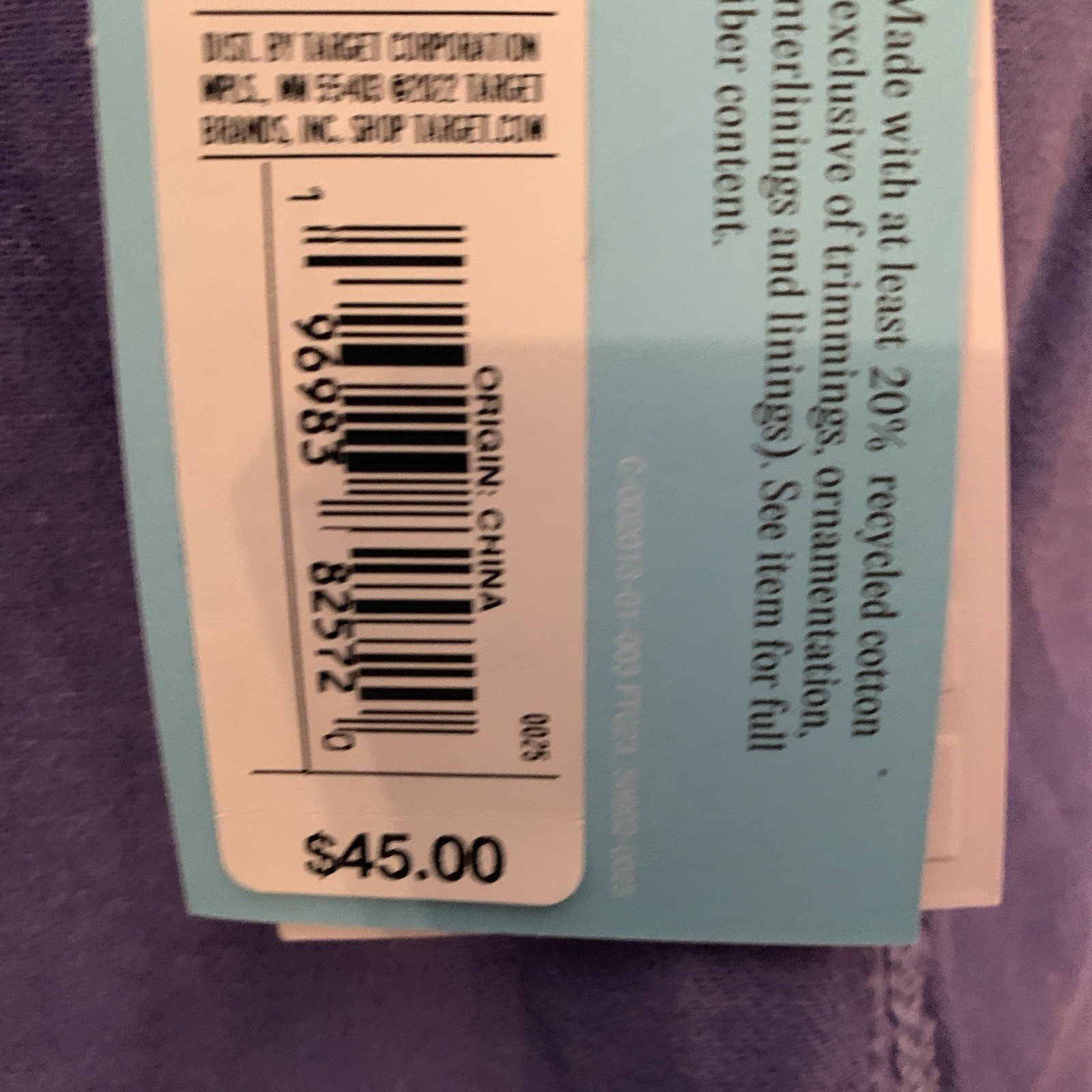 Future Collective Gabriella Karefa-Johnson Plus sz 26 Blueberry Denim Dress NWT