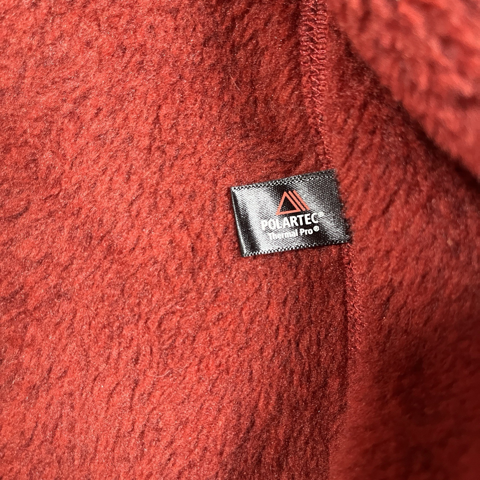 Patagonia Womens Re-Tool Full Zip Fleece Jacket Burgundy Red XS Teddy Gorpcore