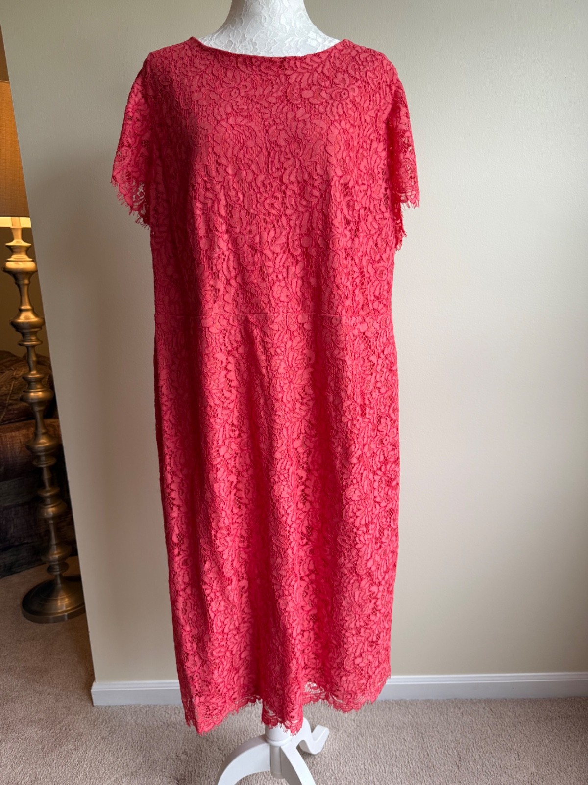 Womens Plus Size.New ROMAN’S Floral Print Maxi Dress – Size 22