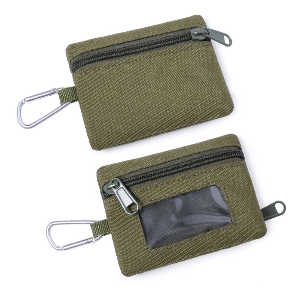 Mini Key Card Holder Tactical Wallet Pouches Waterproof EDC Waist Bag Coin Purse