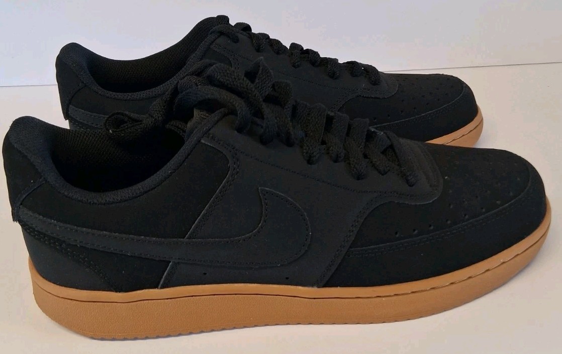 Nike Court Vision Low Black/Wheat Sneakers – Unisex (CD5463-008)